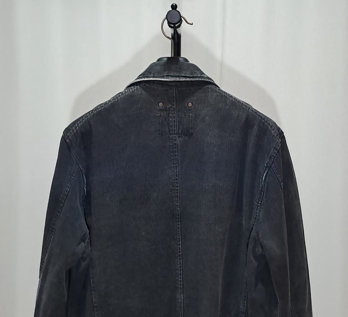 (택포) 리바이스 일판 레드룹 흑청 자켓 L A974 상품이미지5