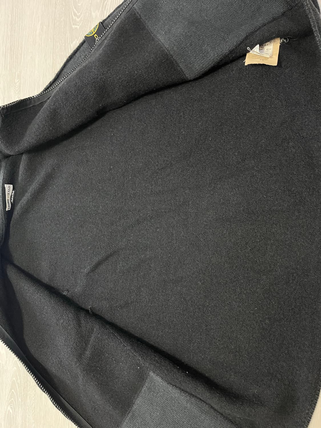 스톤아일랜드 빈티지 헤비니트집업 XL 상품이미지8