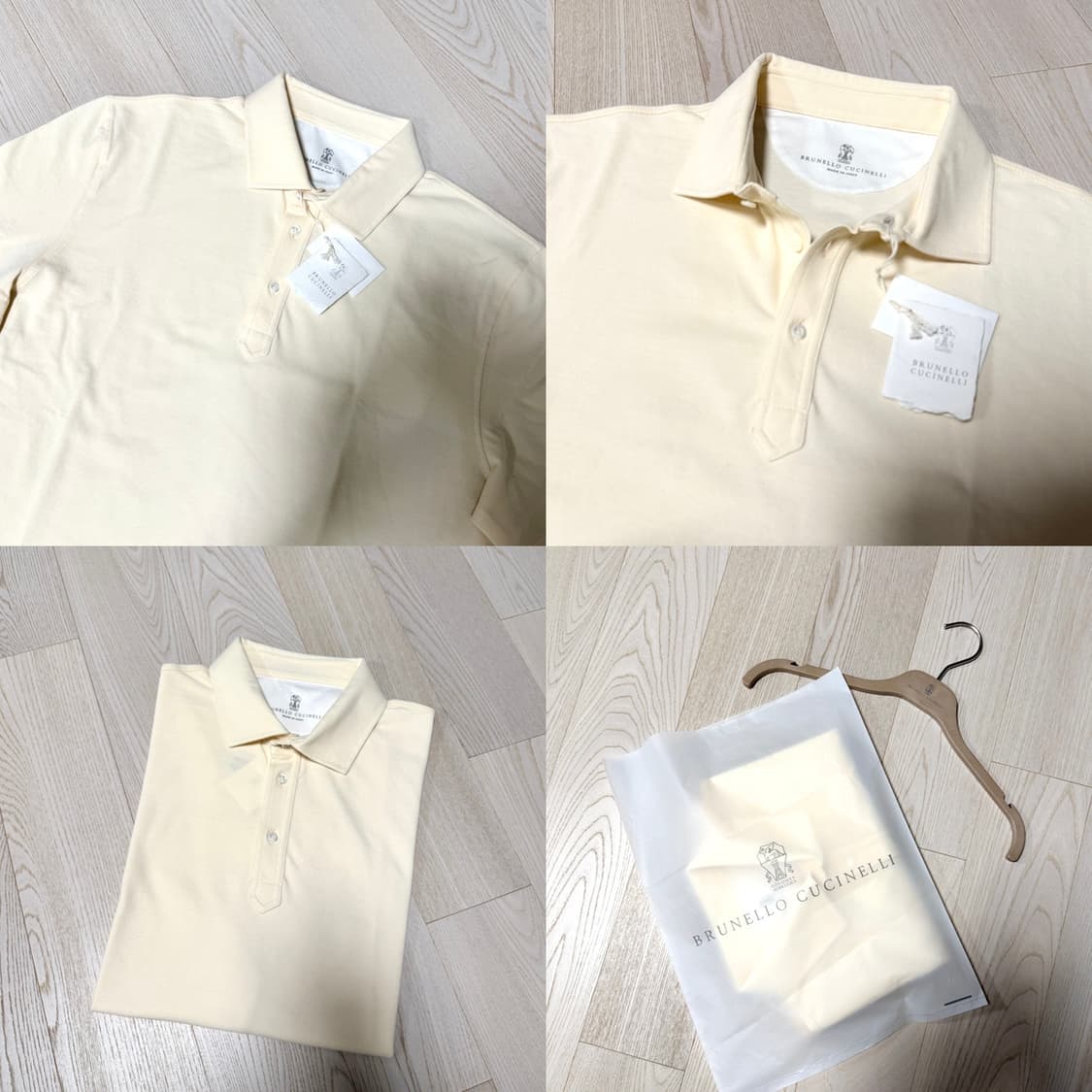 브루넬로 쿠치넬리 / 코튼 폴로 셔츠 / XL (105 이상) 새상품 상품이미지2