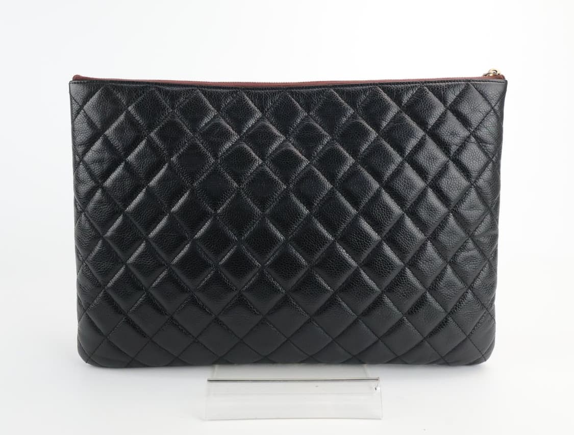 샤넬 클래식 캐비어 클러치백 상품이미지3