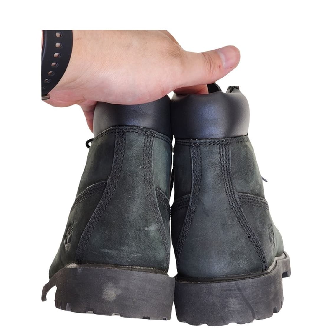 TIMBERLAND 블랙 6홀 워커부츠 220 상품이미지8