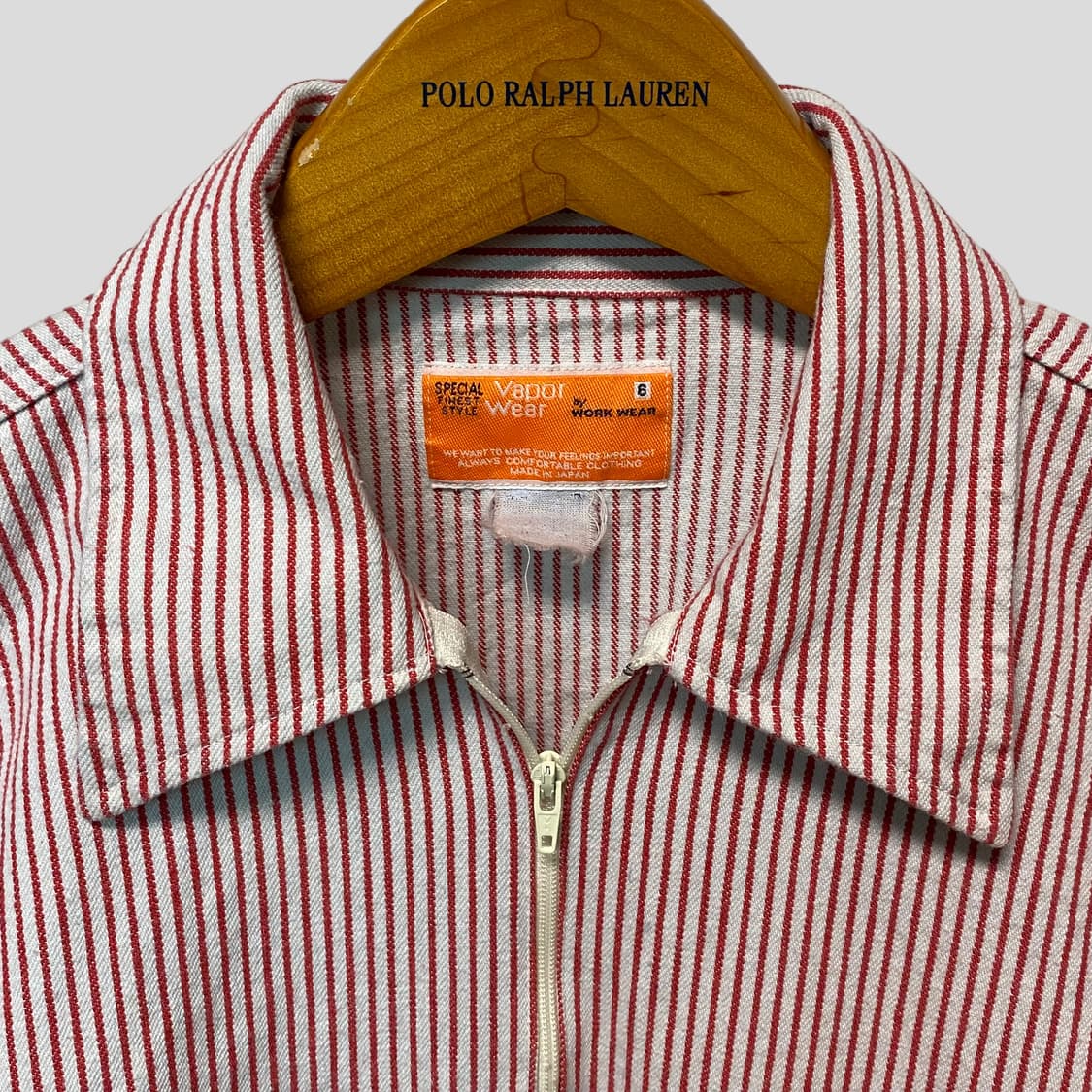 (M-L)JPN 와사비 하프집업 셔츠 상품이미지2