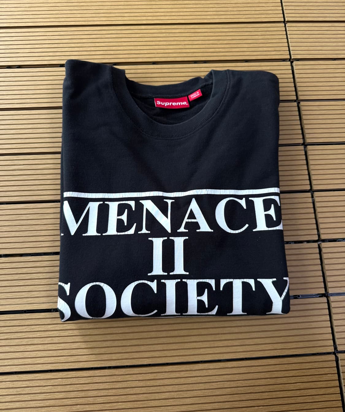 슈프림 menace ii society 맨투맨 상품이미지3