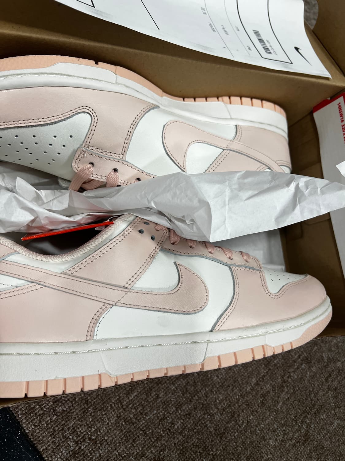 나이키 덩크로우 오렌지펄 265 상품이미지1