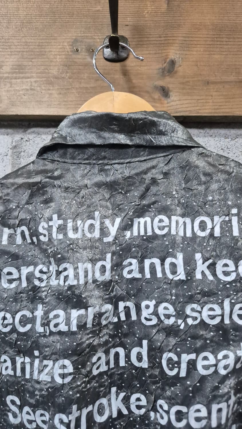 실버 텍스처드 봄버 자켓 상품이미지8