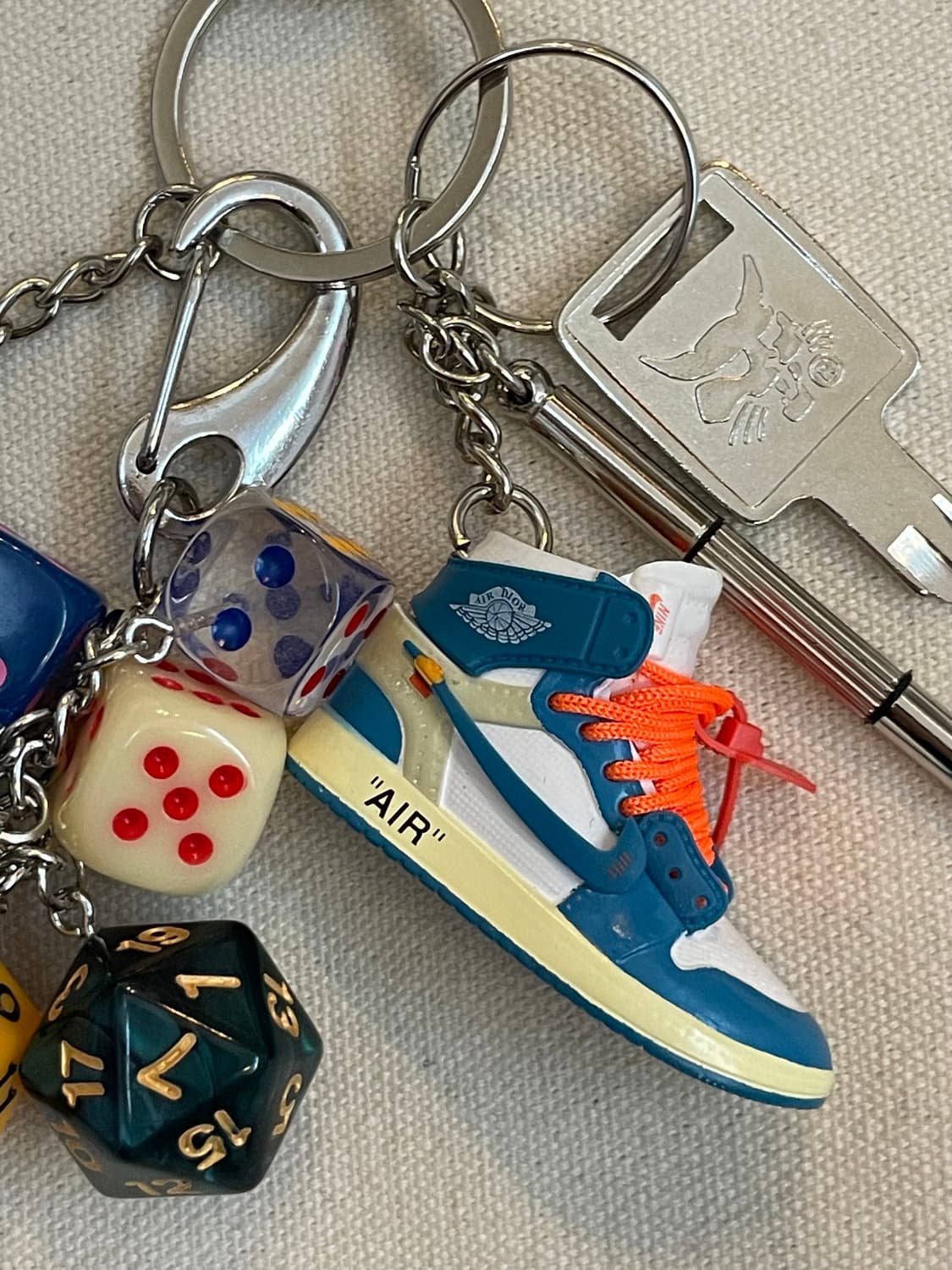 Gamer’s Luck Dice Keyring 상품이미지4