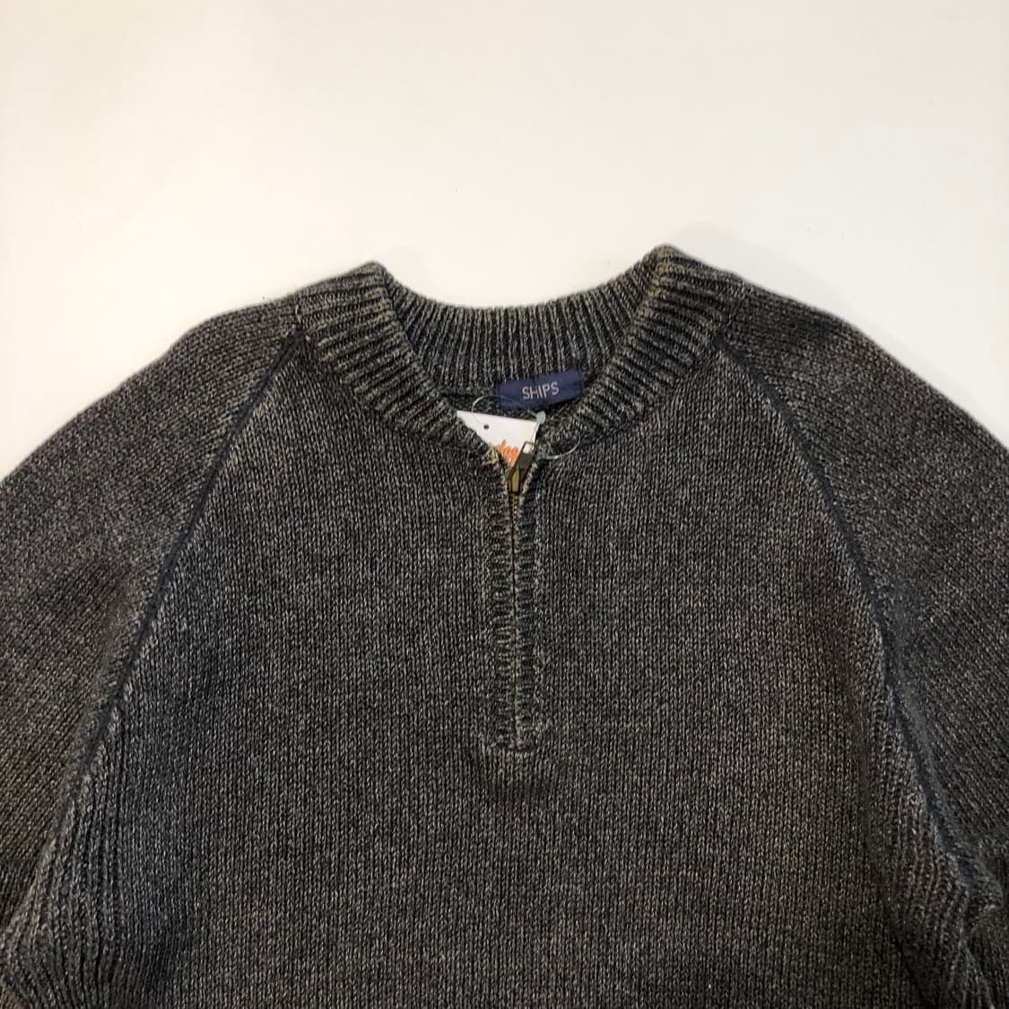 쉽스 니트 반집업 상품이미지4