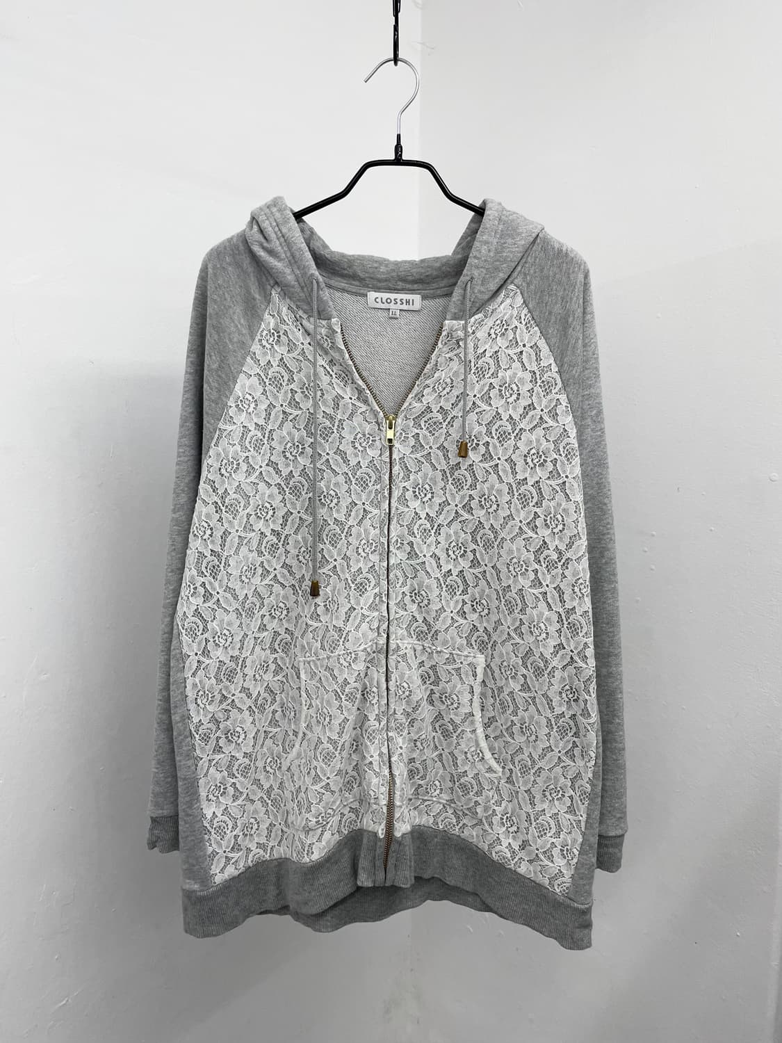 코지 레이스 후드집업 상품이미지5