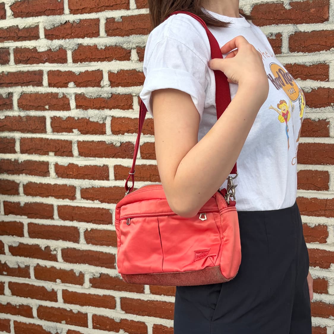 요시다 포터 Porter orange red shoulder bag 상품이미지2