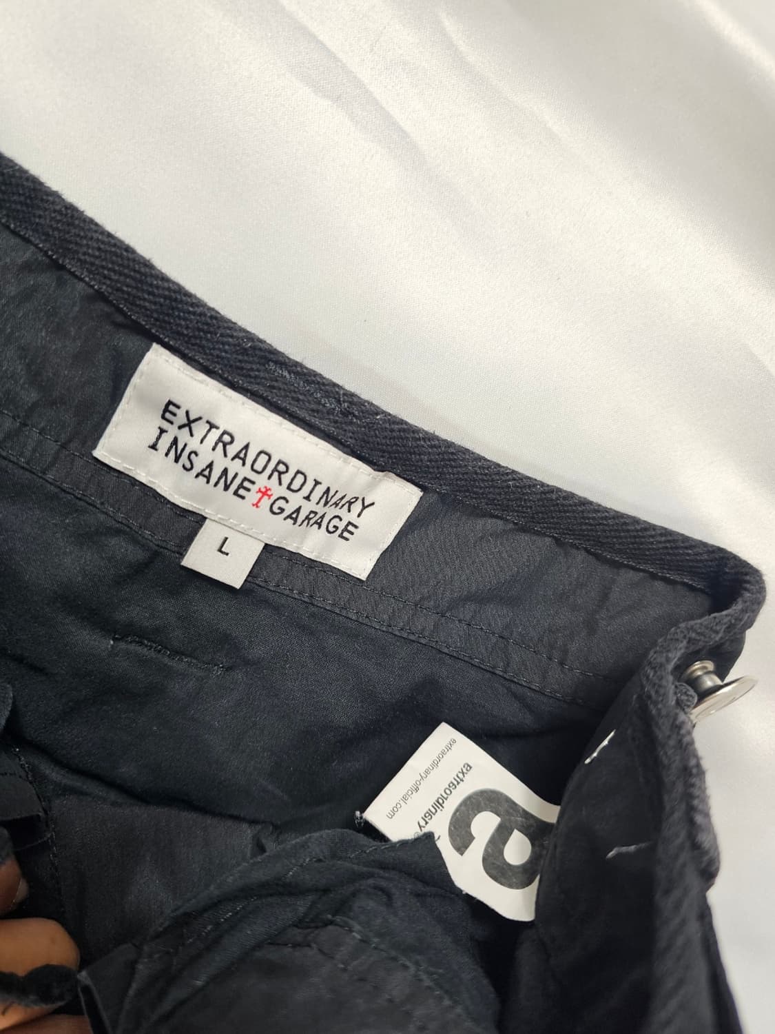 인세인게러지지퍼팬츠 상품이미지2