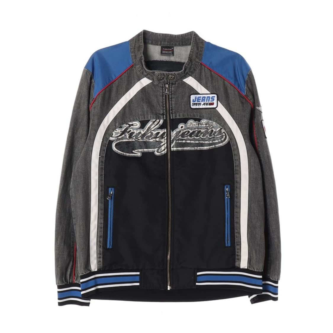 FUBU Y2K 배색 집업 트랙 자켓 XL 상품이미지1