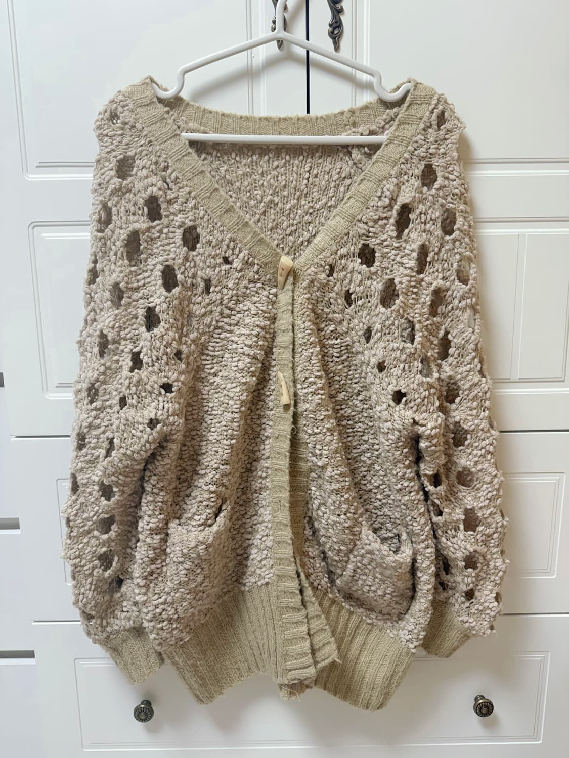 punching knit cardigan 상품이미지3