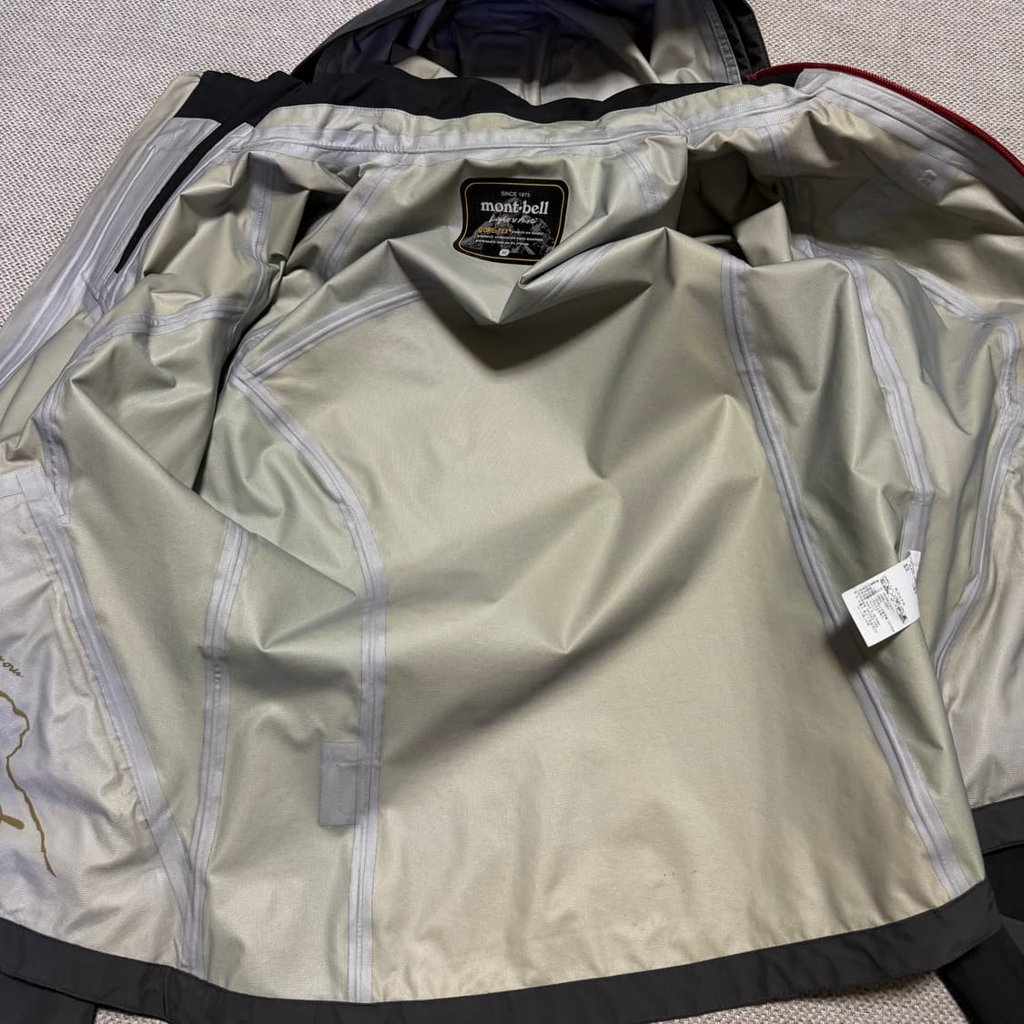 몽벨 고어텍스 제로포인트 바람막이 자켓 상품이미지6
