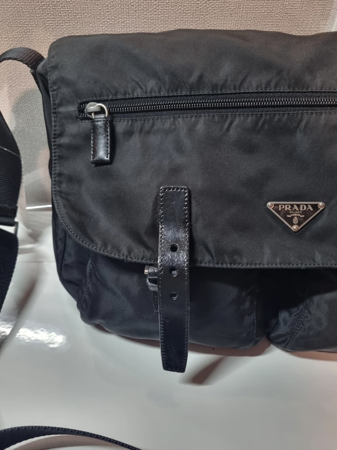 정품 프라다 메신저백 상품이미지4