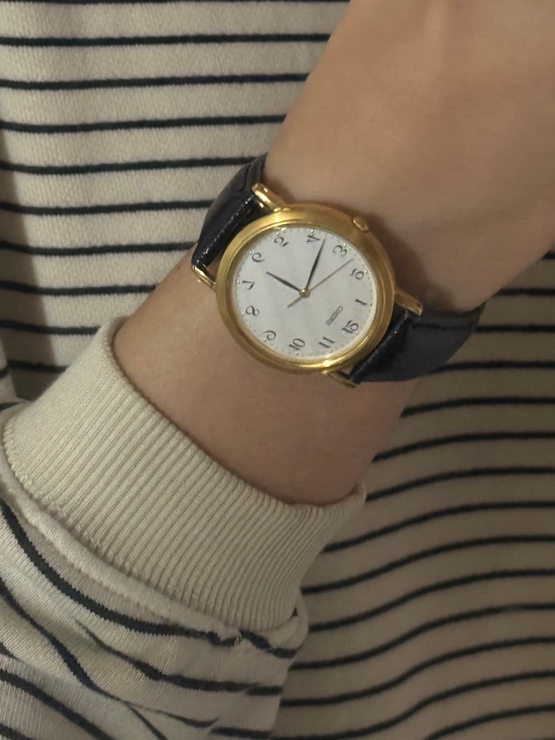 SEIKO 빈티지 쿼츠 시계 상품이미지5