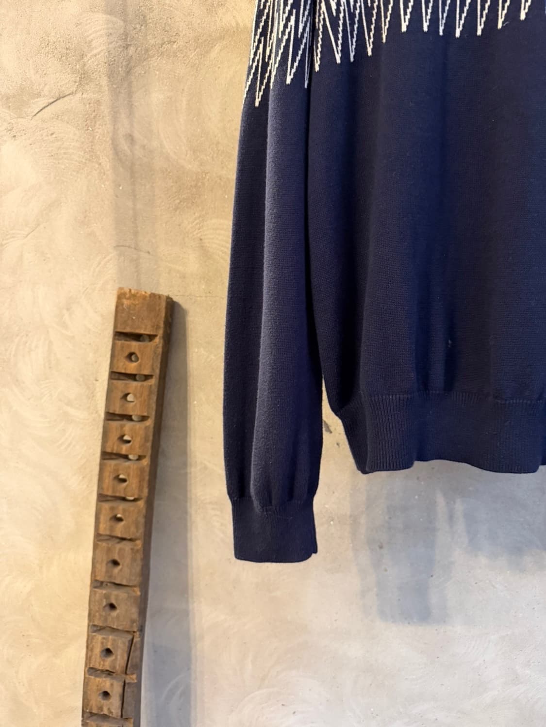 밴드오브아웃사이더즈 그래픽 니트 100 상품이미지7