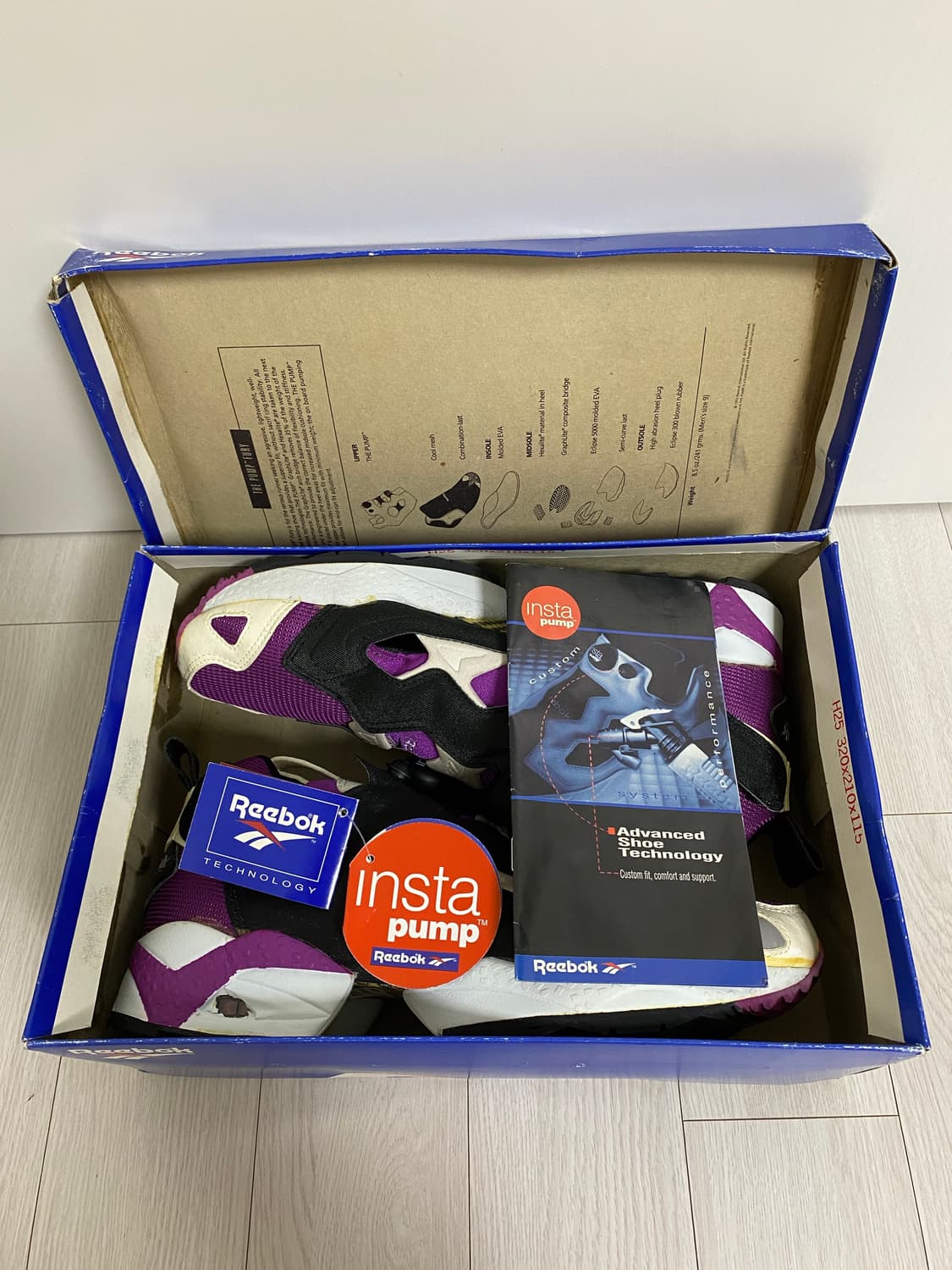 1993년 Reebok Instapump Fury OG 상품이미지9