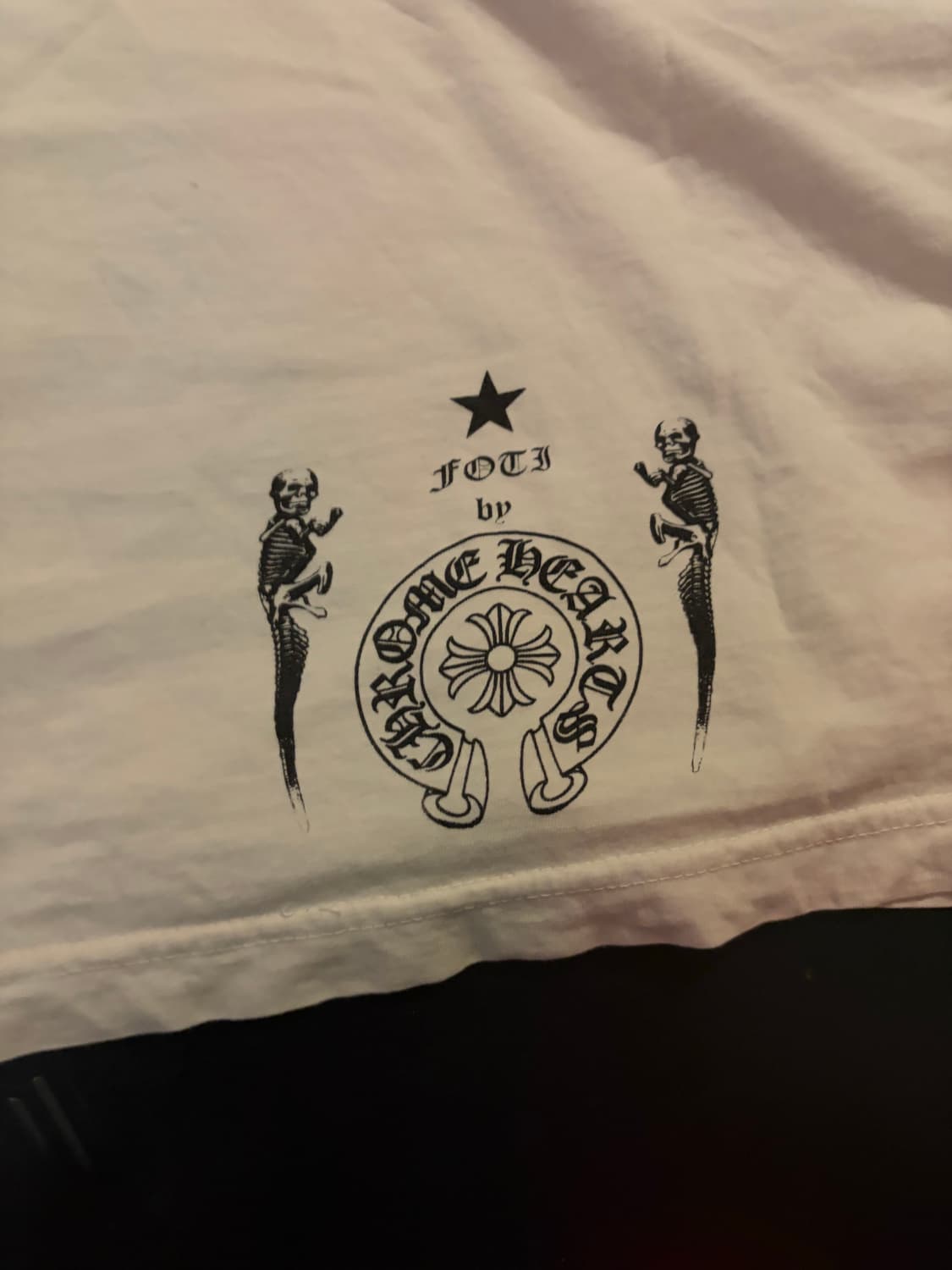 Chrome Hearts  USA skull T-shirt 상품이미지3