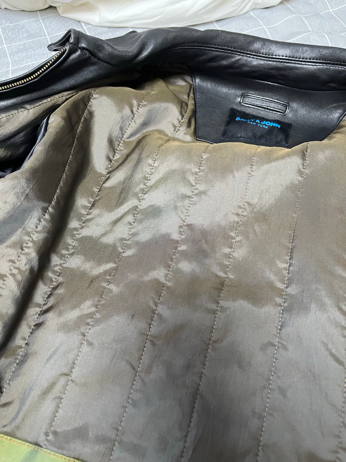 리얼레더 양가죽 자켓 (100) 상품이미지6