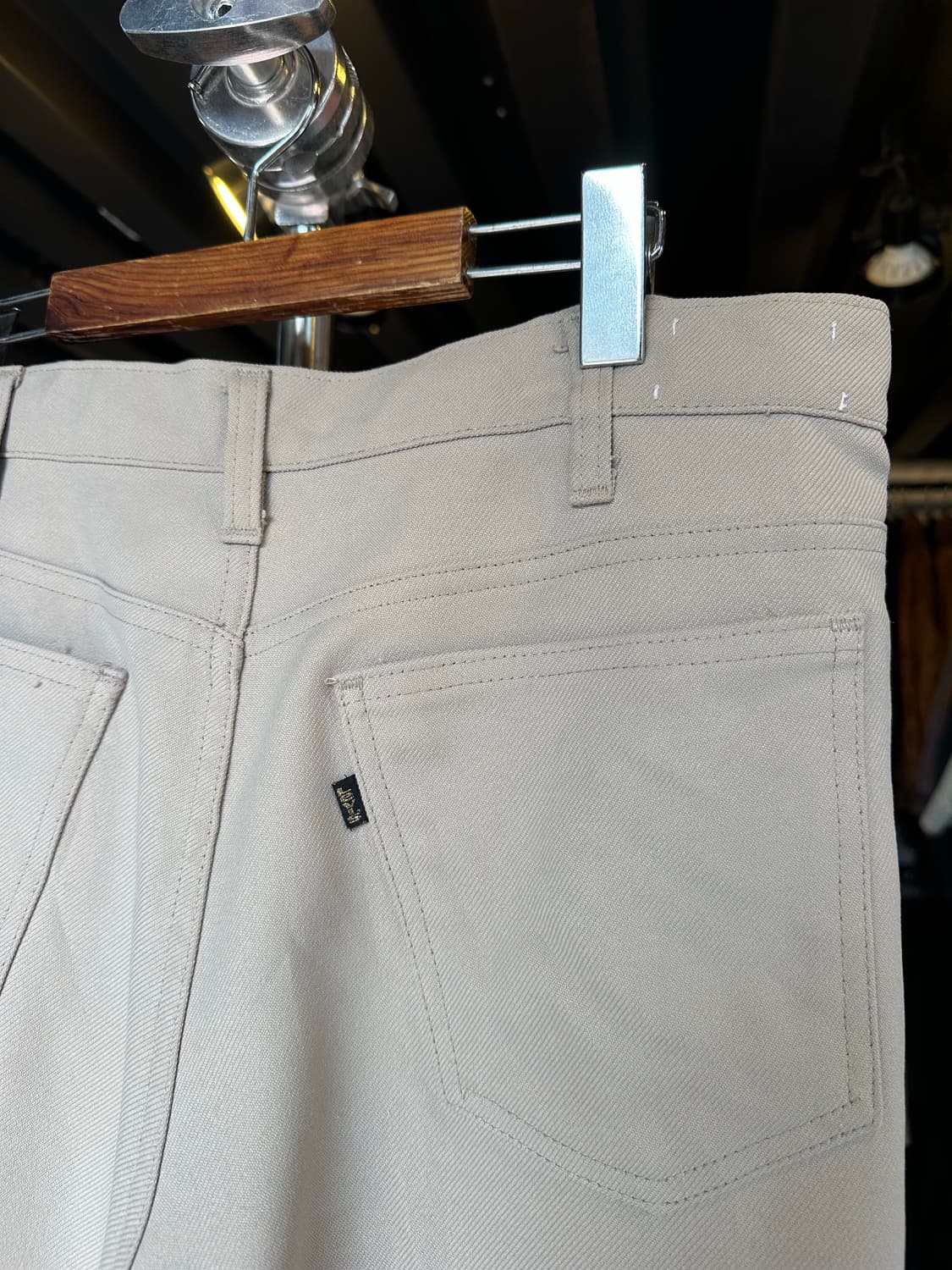 80s 리바이스 블랙탭 폴리코튼 트윌 슬랙스 34x30 상품이미지7