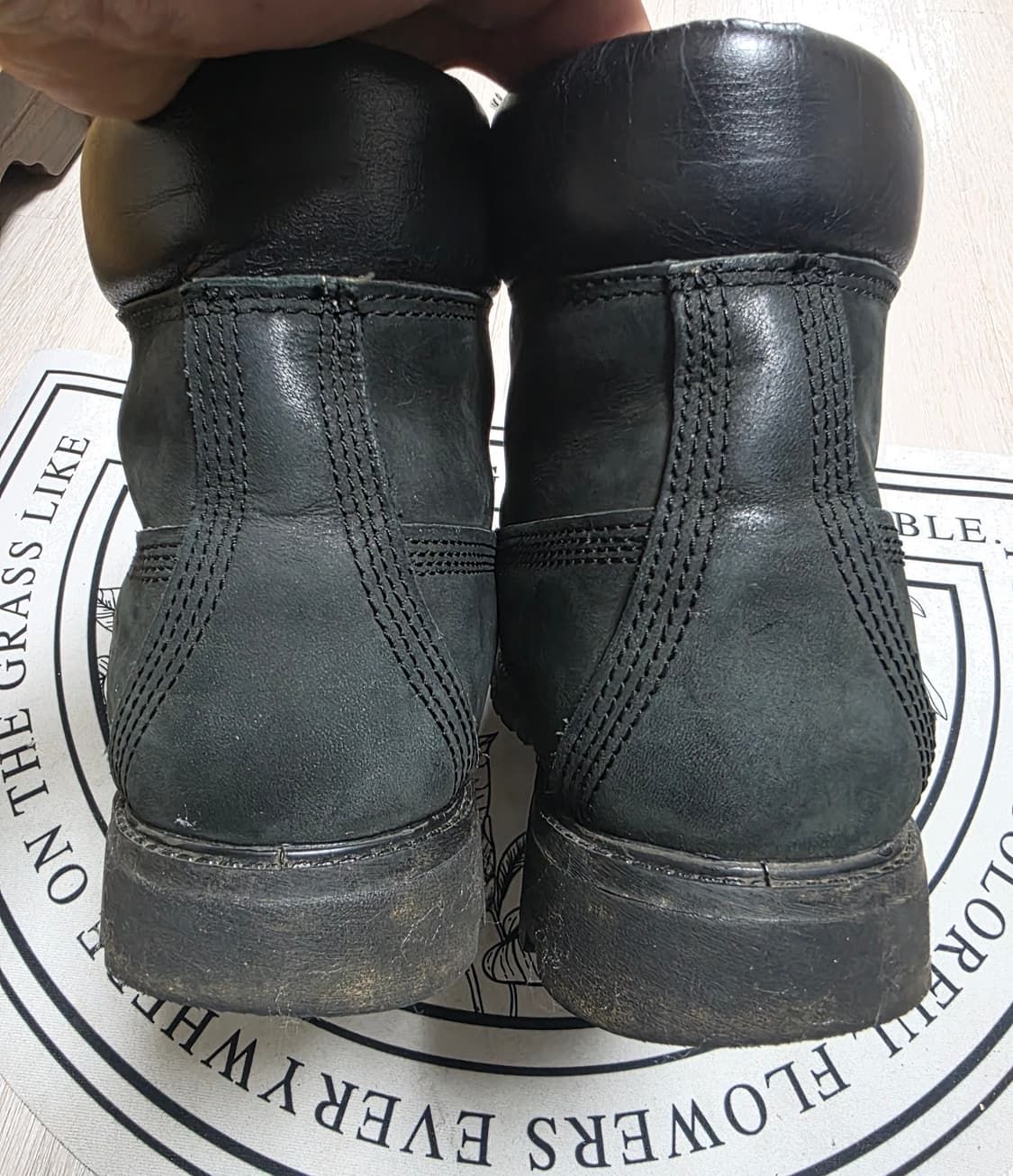 (270)팀버랜드 6인치 프리미엄 워터프루프 블랙 부츠 상품이미지6