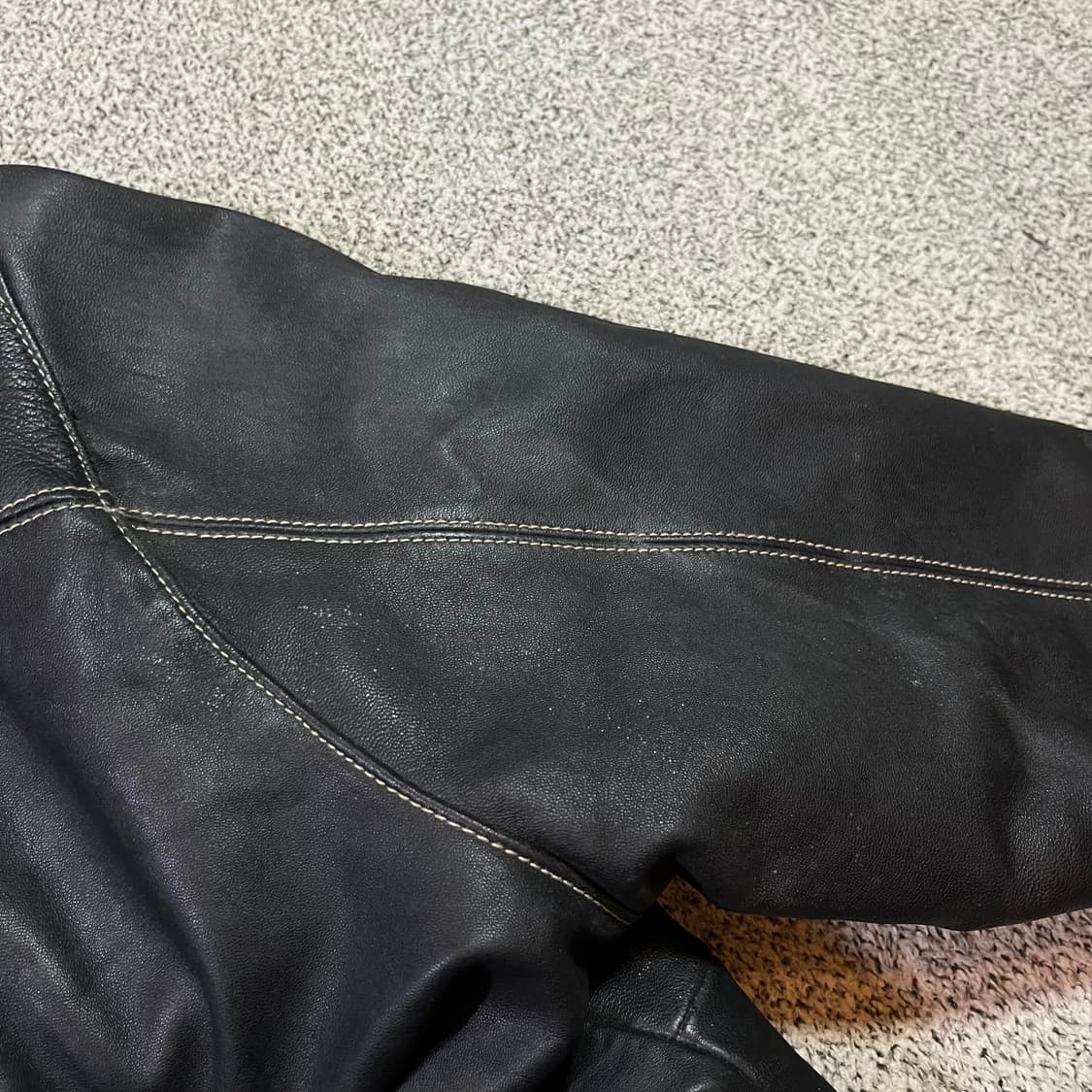 Giorgiolini 양가죽 봄버 자켓 상품이미지9