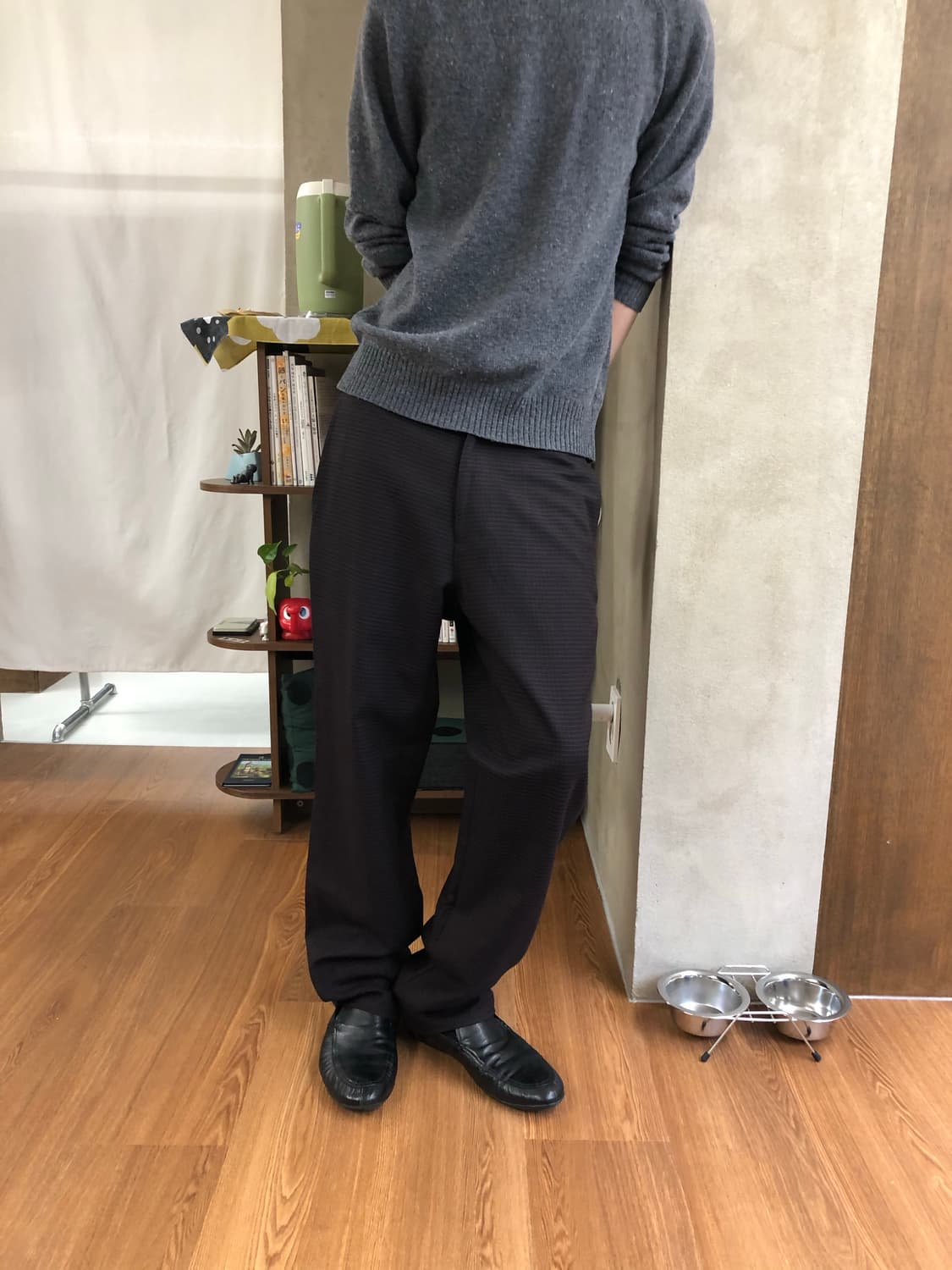 Comme des garcons homme 체크 팬츠 M 상품이미지1