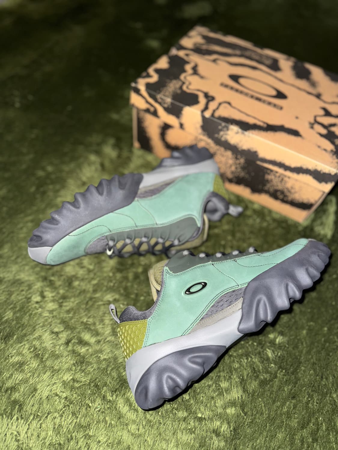 [295] 오클리 팩토리 팀 X 브레인데드 찹 쏘우 덕 그린 썬더스톰 상품이미지5