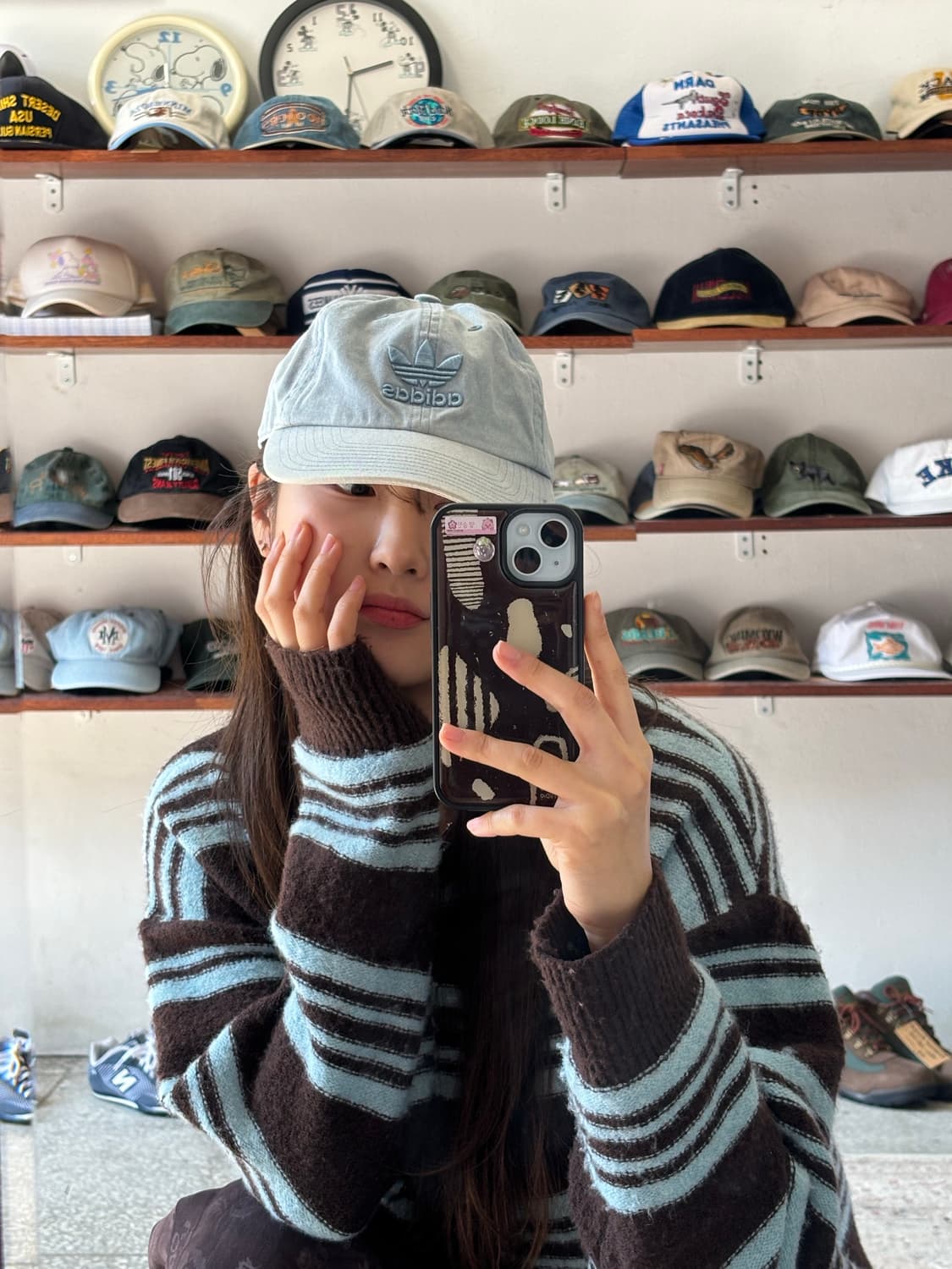 아디다스 빈티지 볼캡 상품이미지1