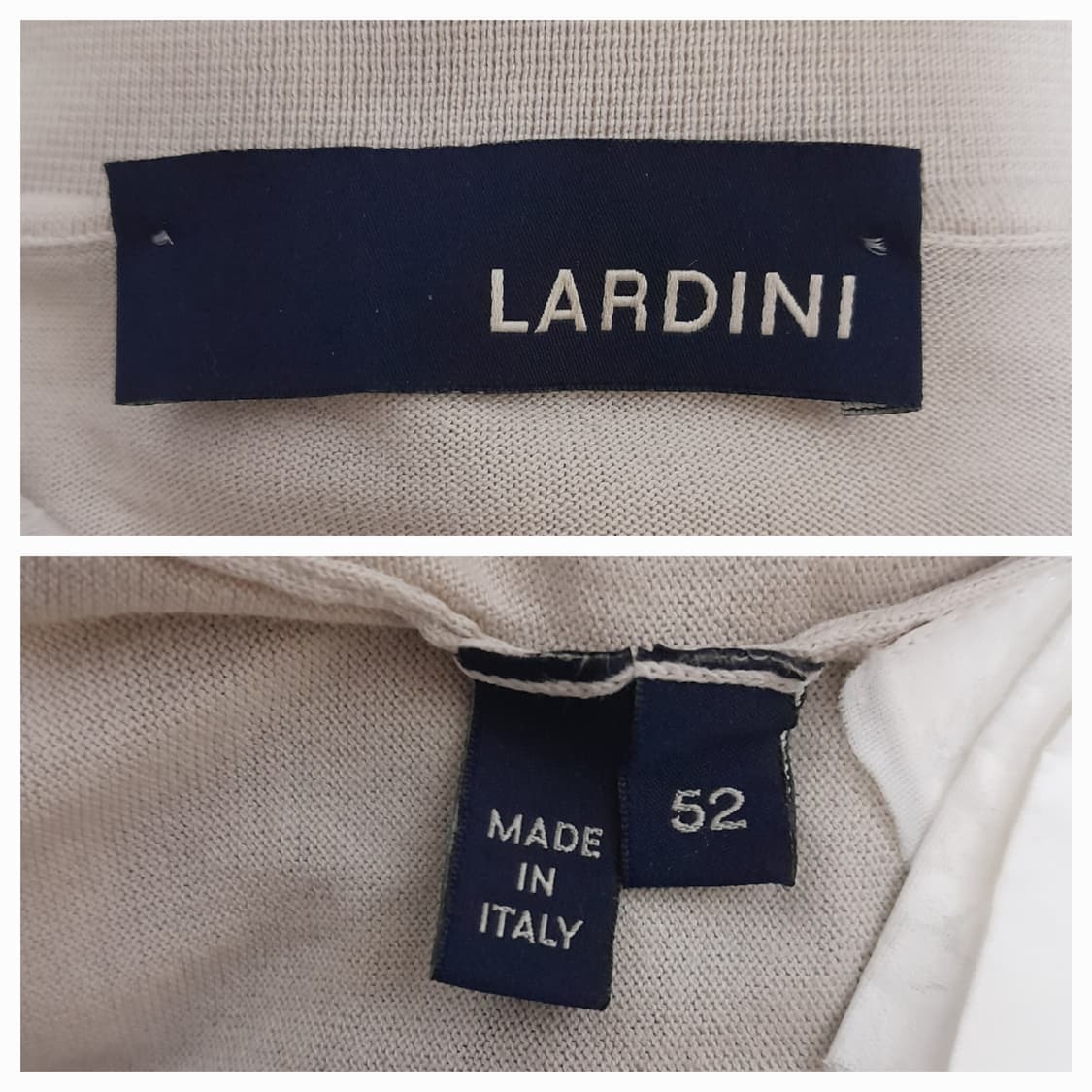 이태리 라르디니 반팔 카라티 52/105 상품이미지5