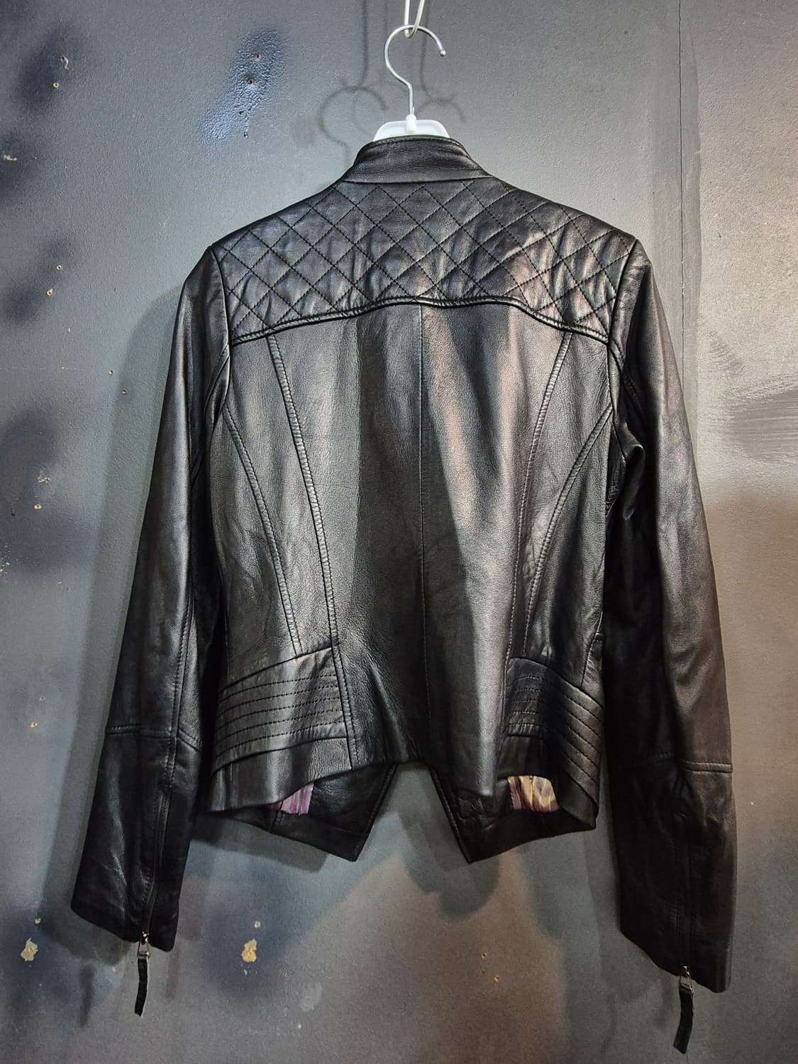 KASIBADY 여성 퀼팅 양가죽 자켓 55 상품이미지3