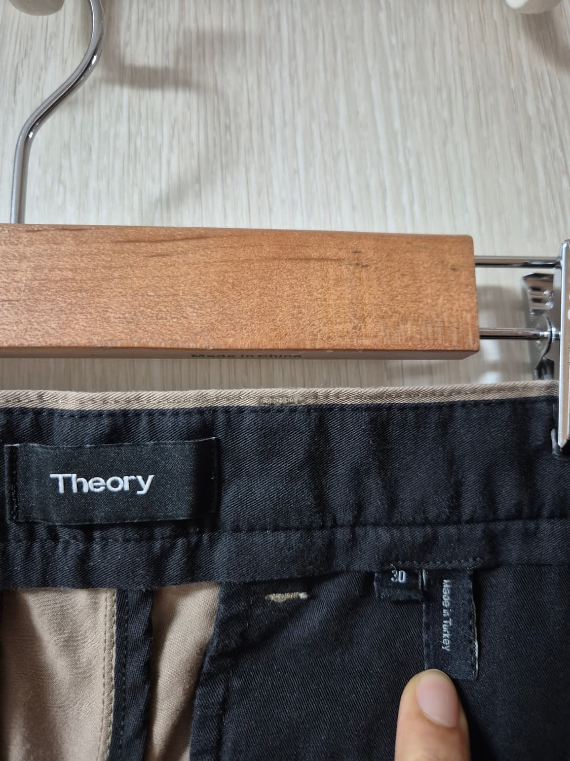 띠어리 남성 팬츠 코튼바지 코튼팬츠 30 상품이미지4