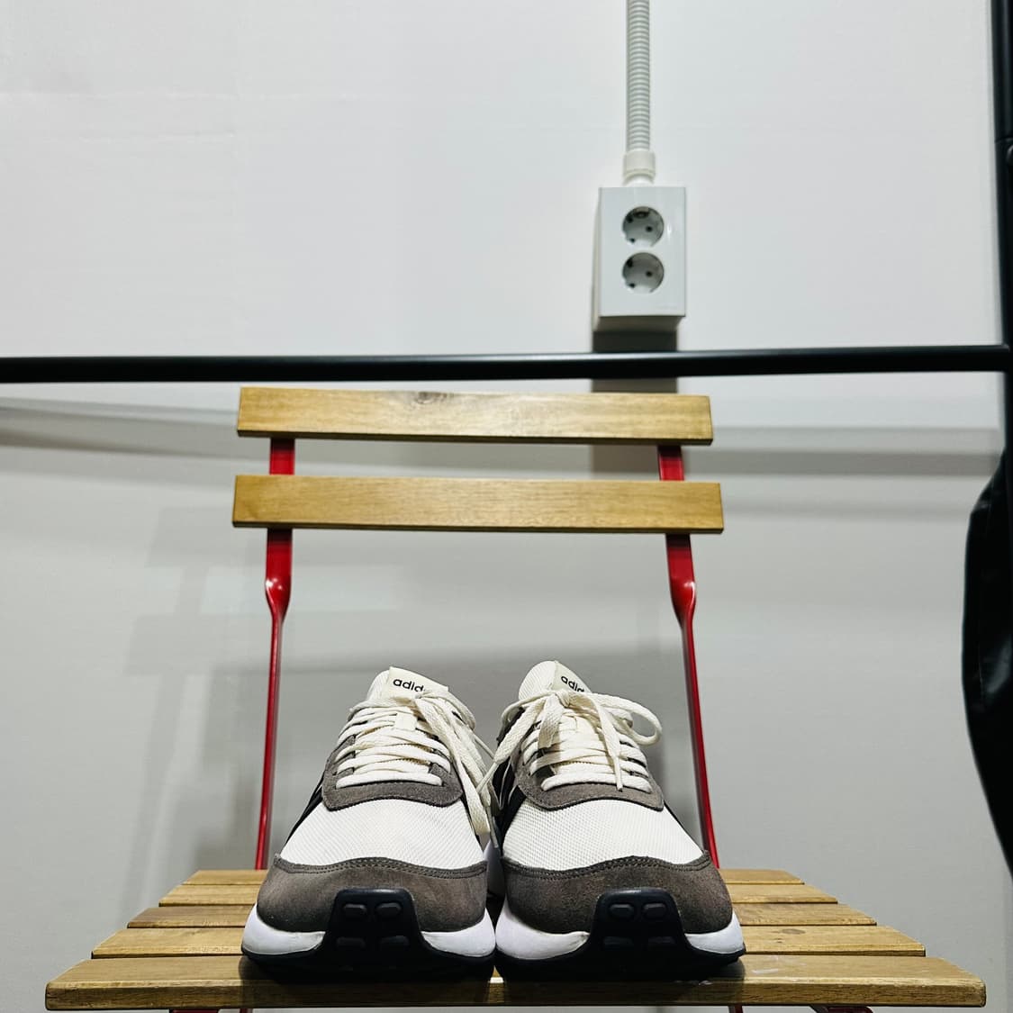 260) 아디다스 운동화 남성 남자 신발 런 70 화이트 그레이 상품이미지2