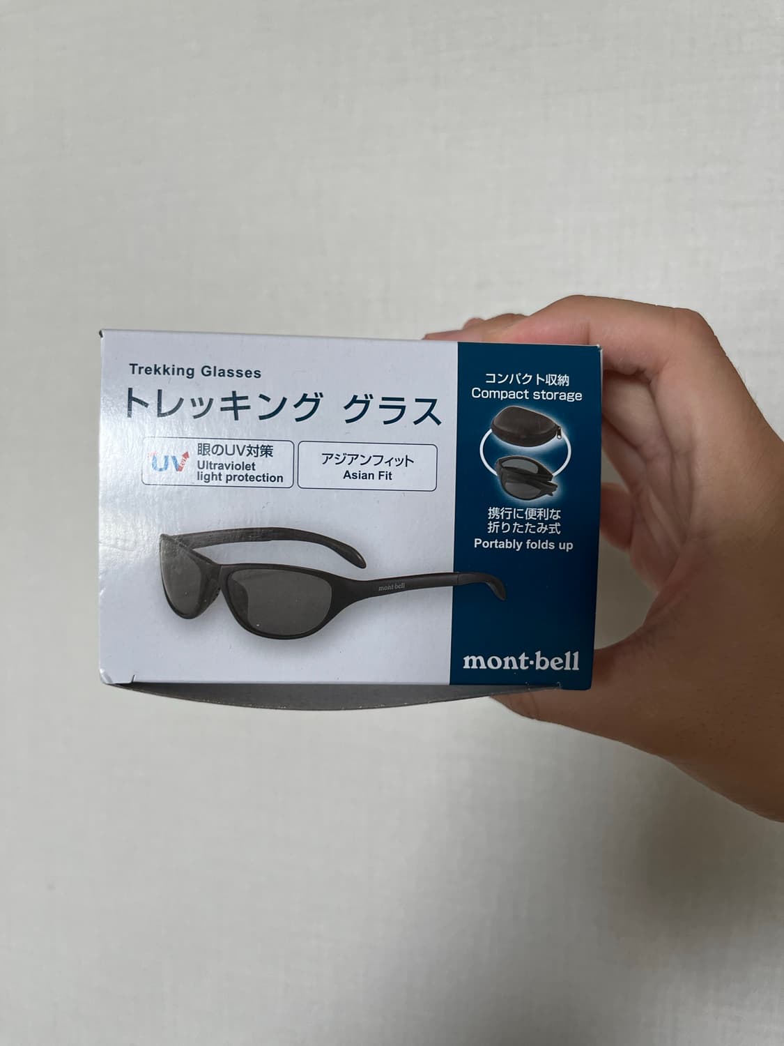 몽벨 montbell 트레킹 안경 블랙 (미개봉 새상품)  상품이미지4