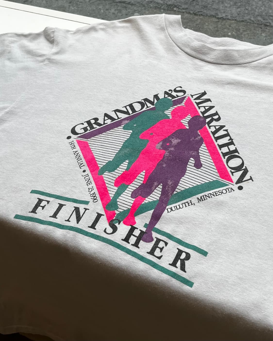 90‘s USA “Grandma’s Marathon” T-shirt XL 상품이미지4