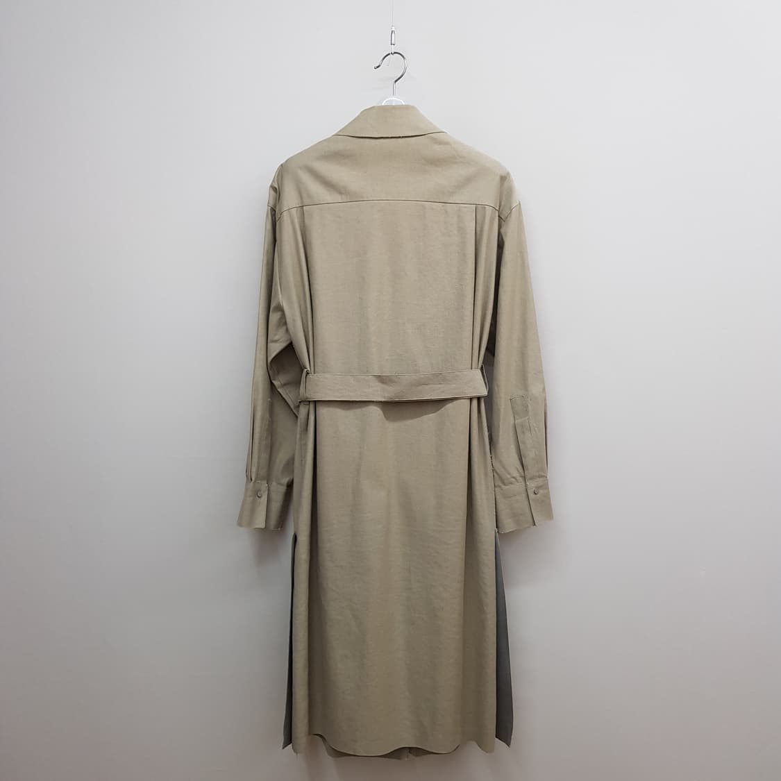 한섬 더캐시미어 벨티드 롱코트 82-94-160사이즈 상품이미지5