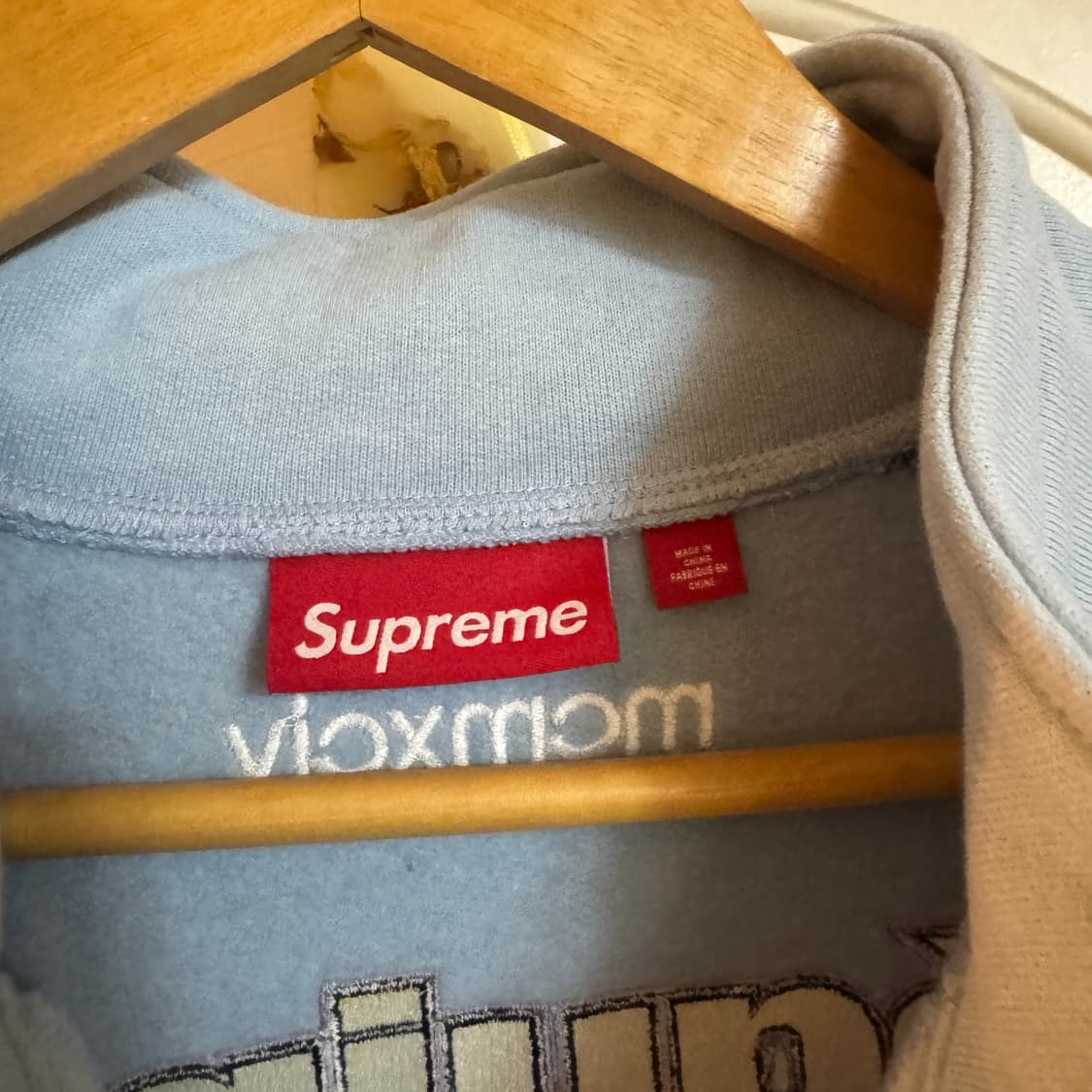 Supreme Equipe Half Zip Sweatshirt 상품이미지3