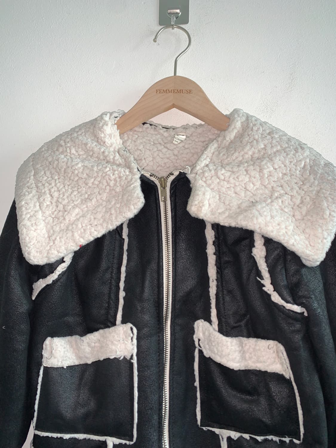 Leather mouton jacket 상품이미지3