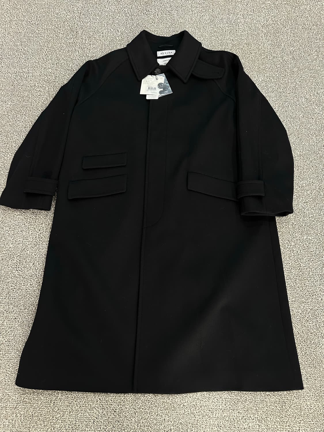 비슬로우 발마칸 롱코트 캐시미어 상품이미지2