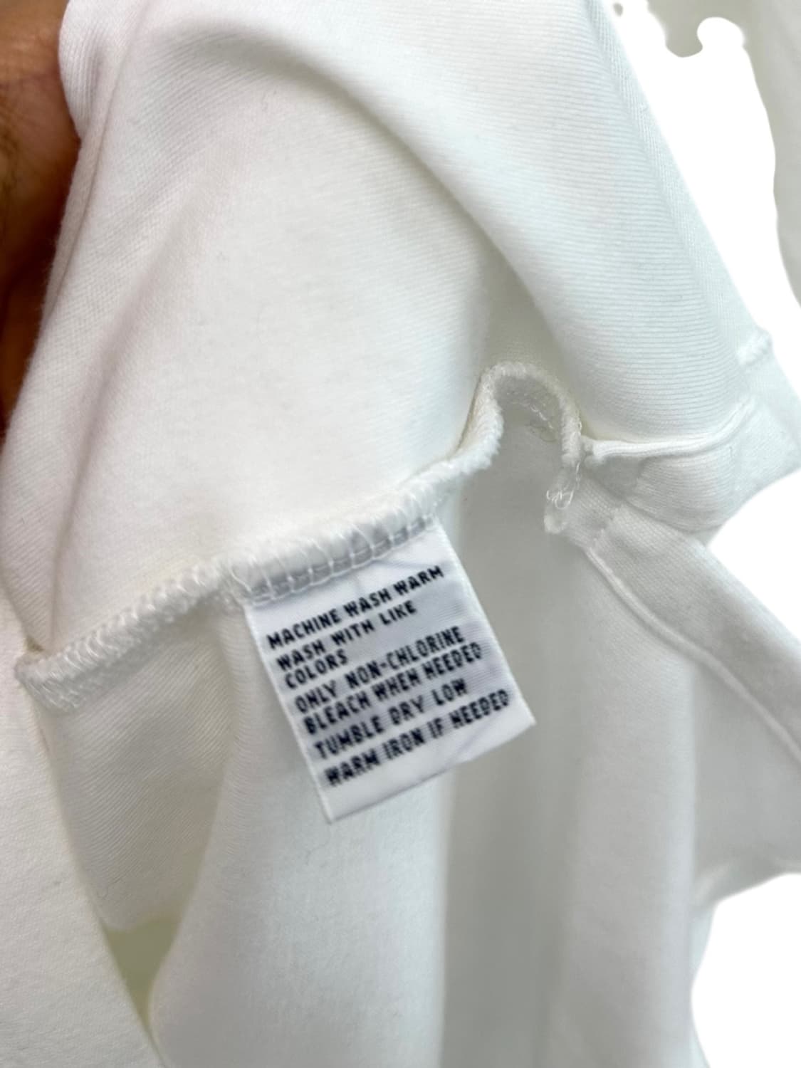 00s 폴로 반팔 피케티 화이트 (2XL) 상품이미지6