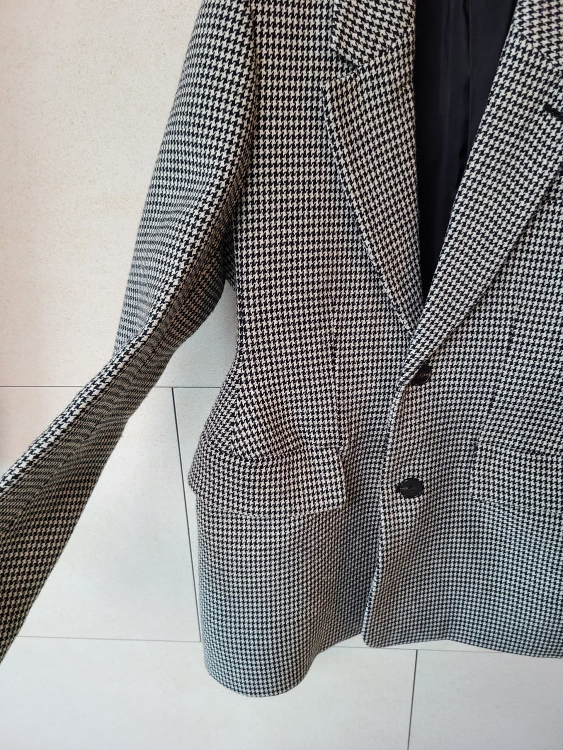 하운드 체크 자켓 상품이미지4