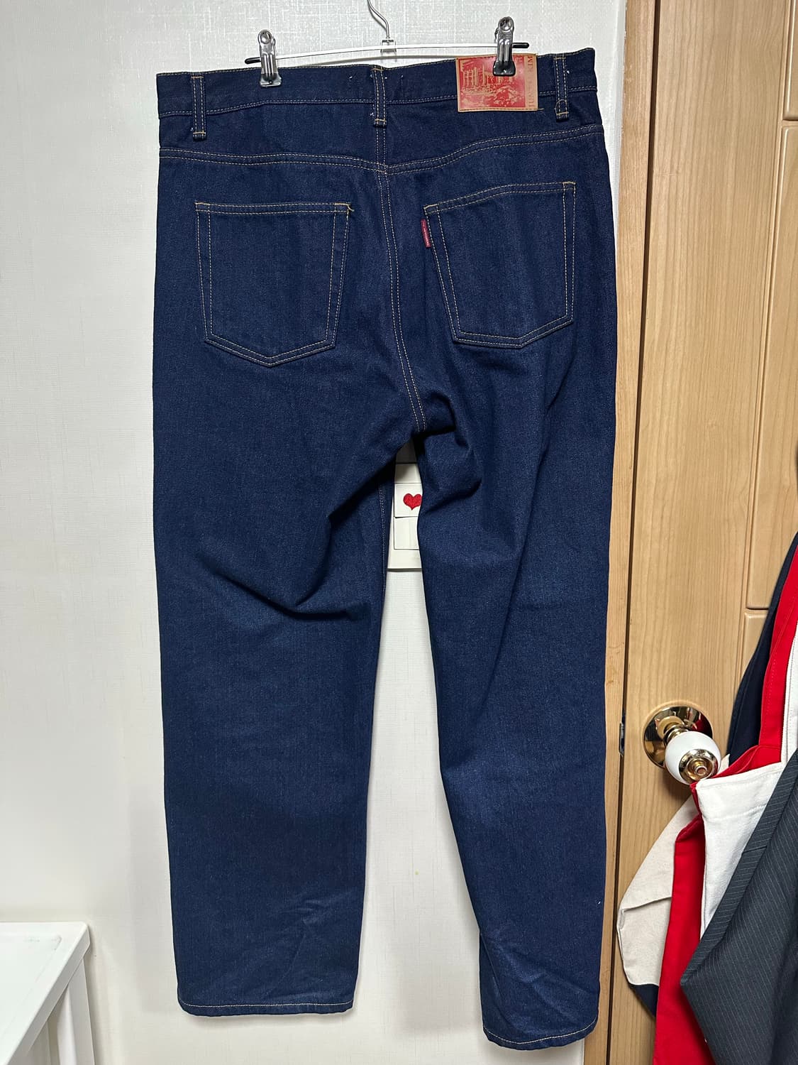 준태킴 아티셔널 멀티컬러 버튼 데님 트라우저 상품이미지4