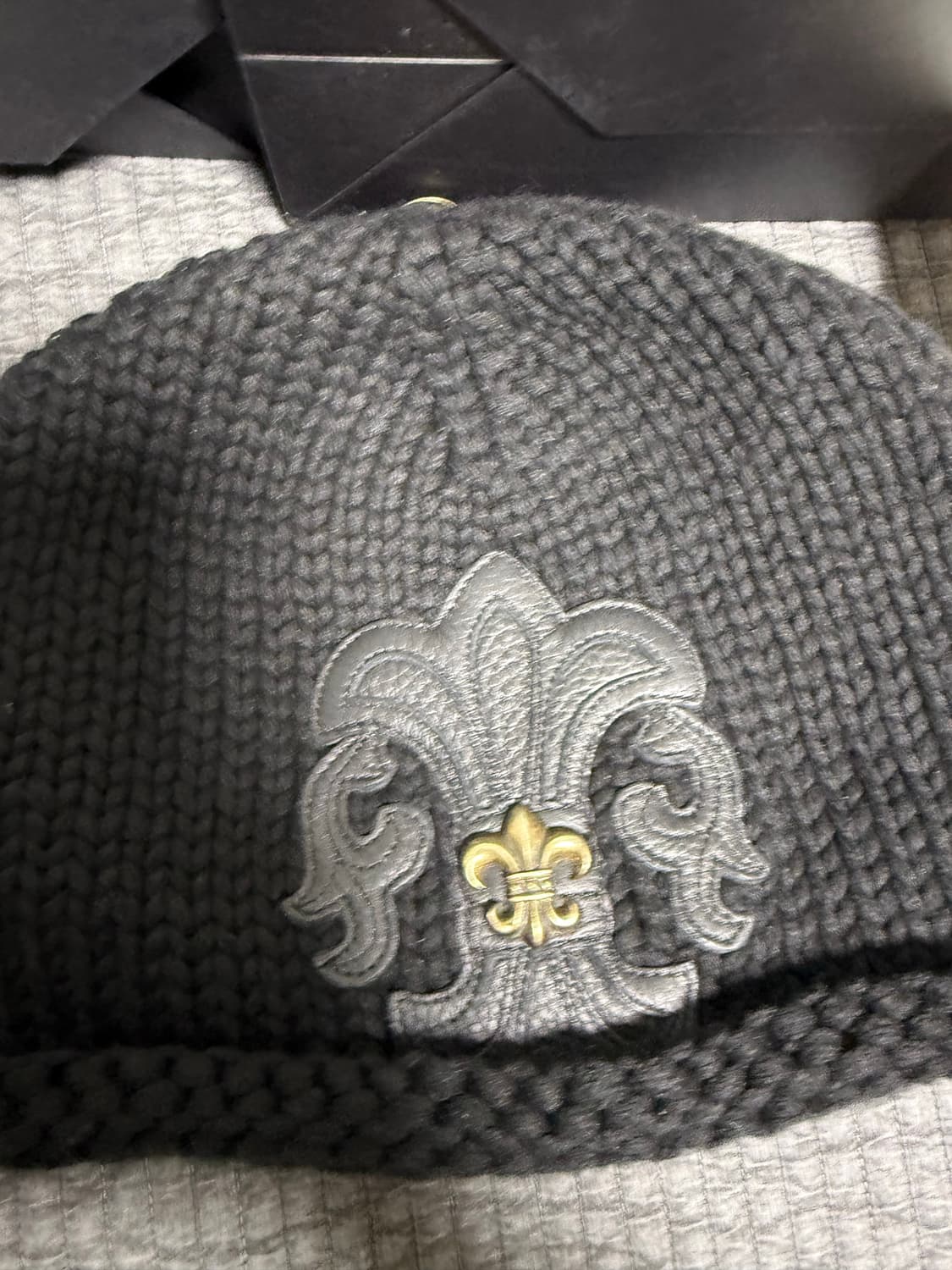 크롬하츠 플레어 패치 참 캐시미어 비니 [ OS ] 상품이미지2