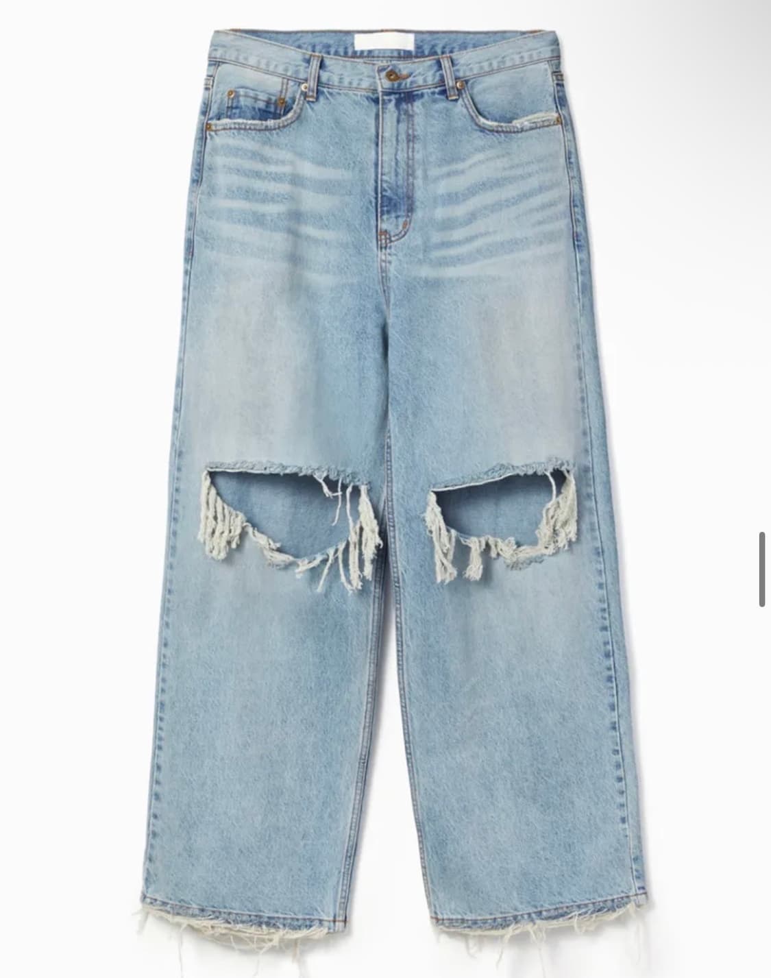 새상품) SEO DESTROYED DENIM PANTS 상품이미지5