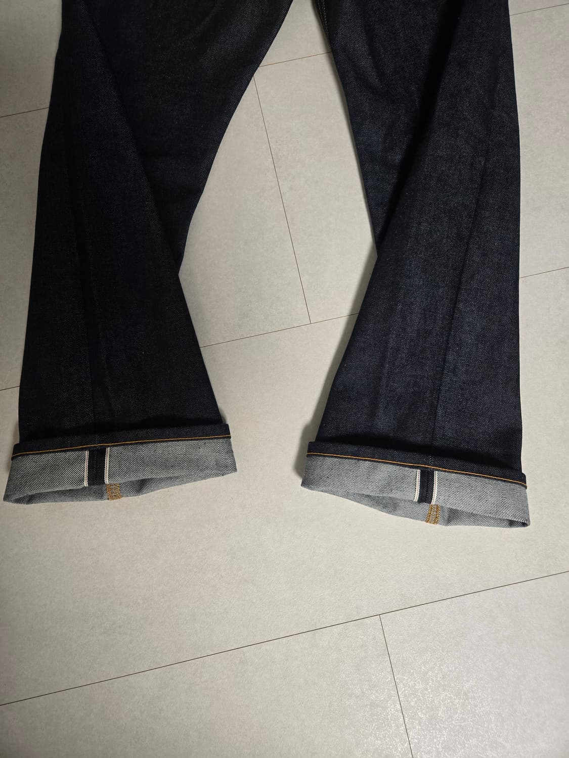 프리즘웍스 셀비지 레귤러 데님  상품이미지6