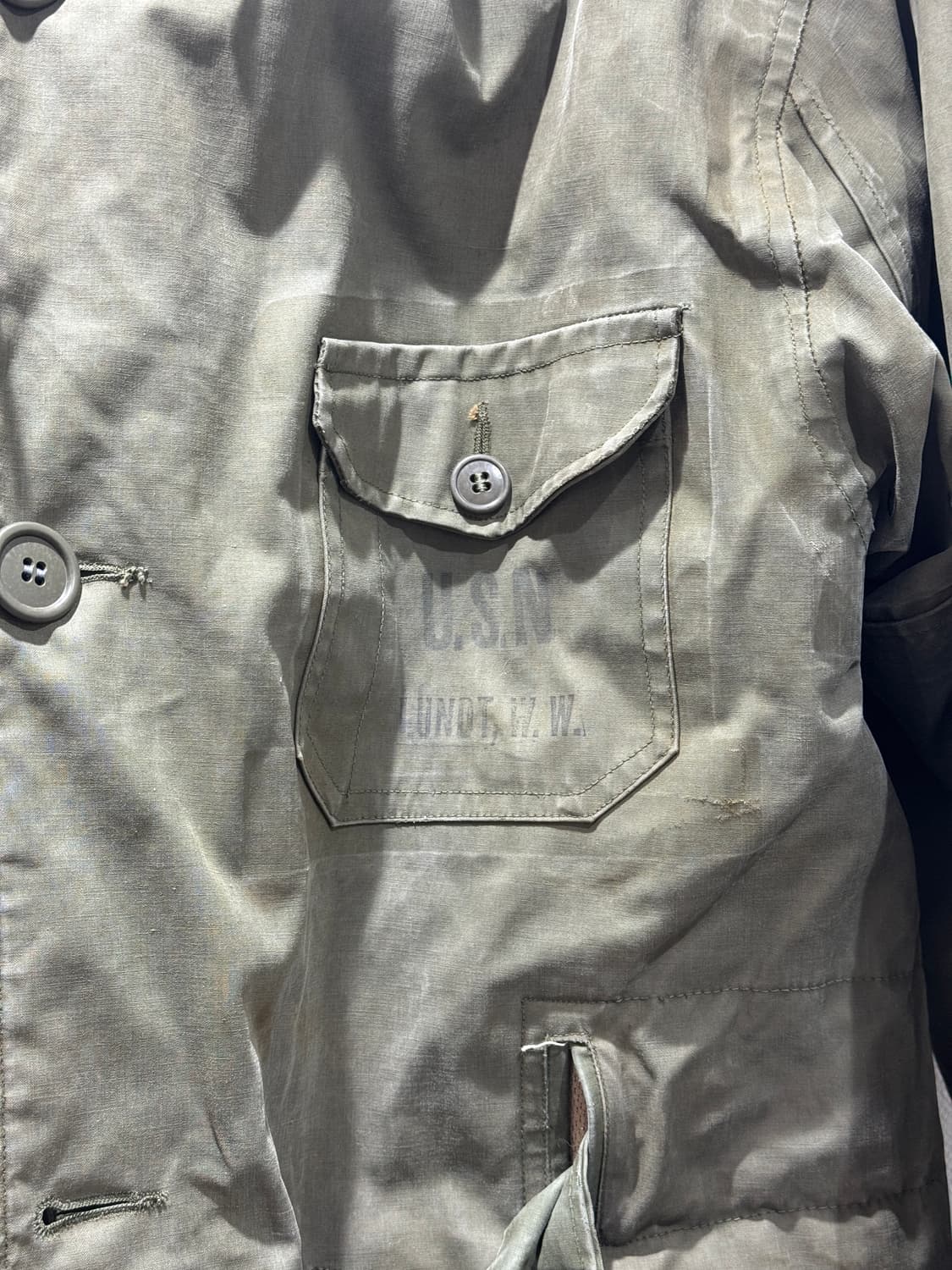 레어* 40s 대전용 미해군 USN 덱코트 상품이미지2