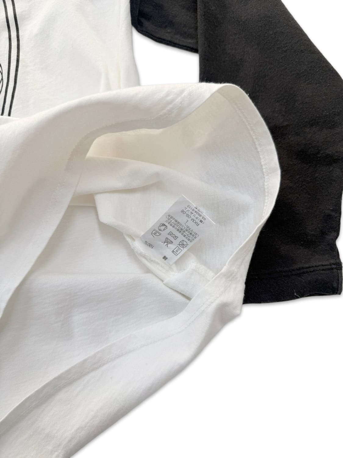 빈티지 Russ.k 블랙 레터링 y2k 긴팔티 상품이미지4