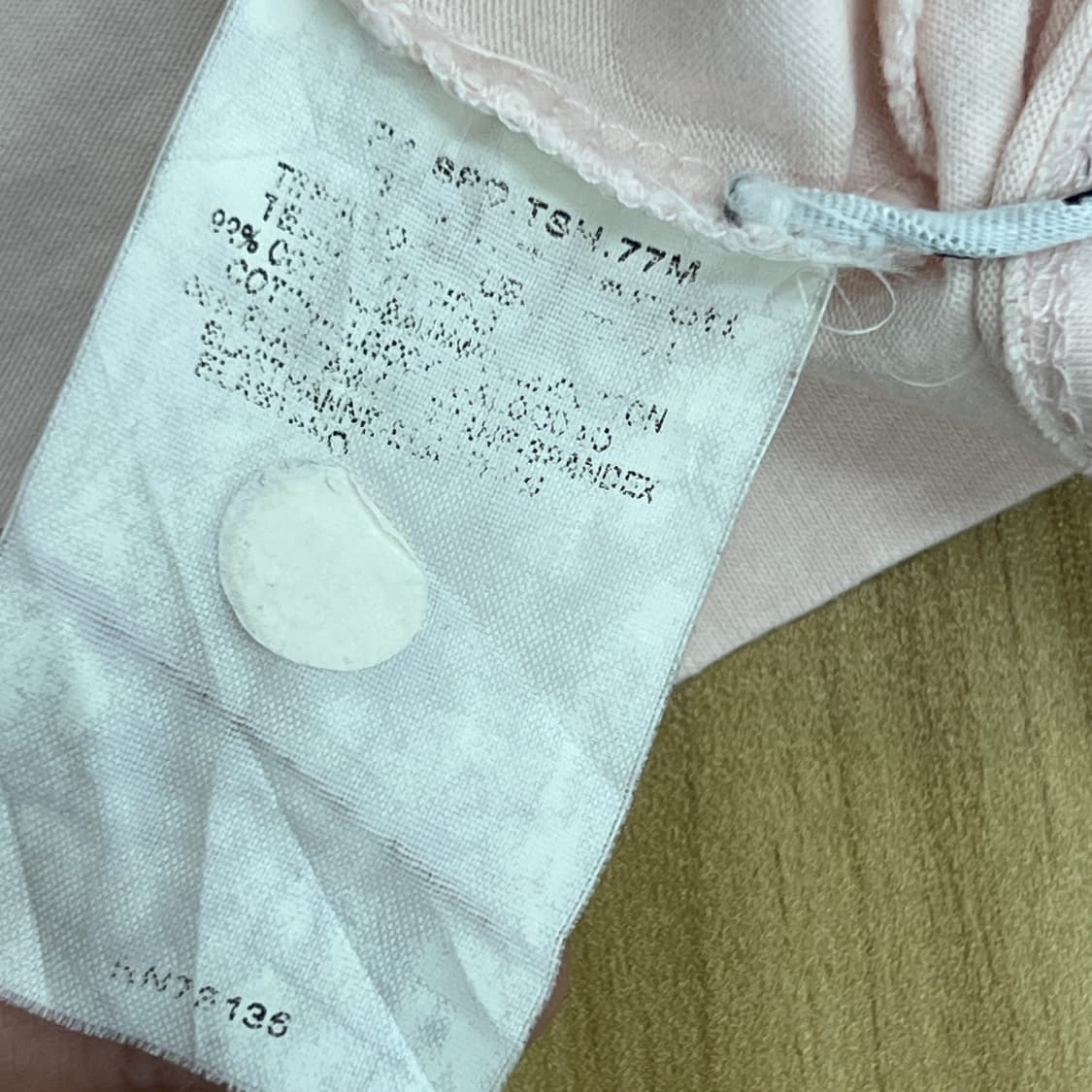 막스마라 스포츠맥스 레이스업 레터링 스트링 반팔 티셔츠 M 상품이미지7