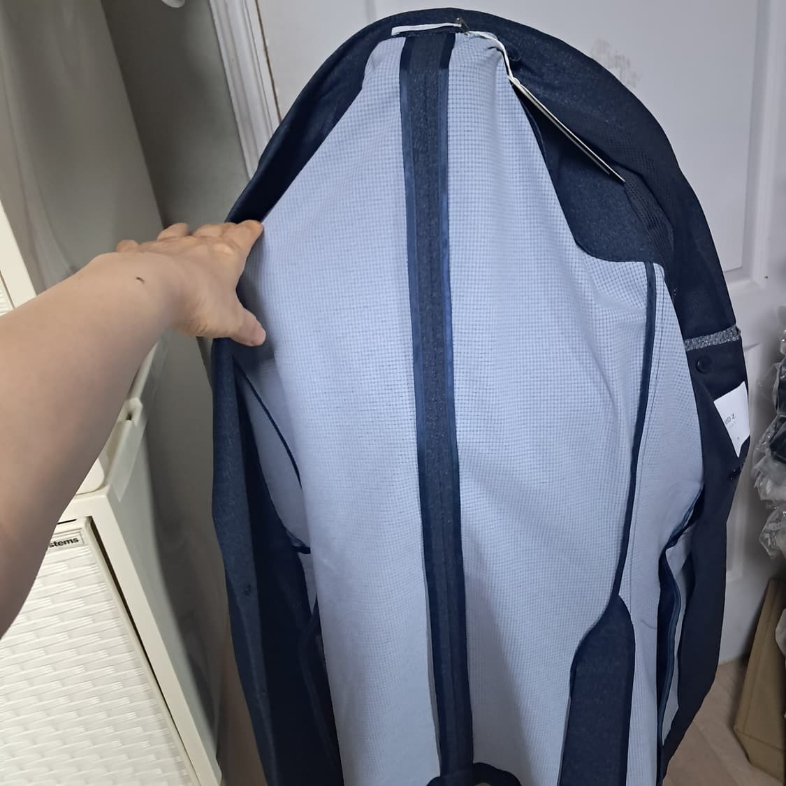 (249,000원 라벨달린 새제품)AND Z 라이트 스트레치 자켓 네이비 상품이미지6