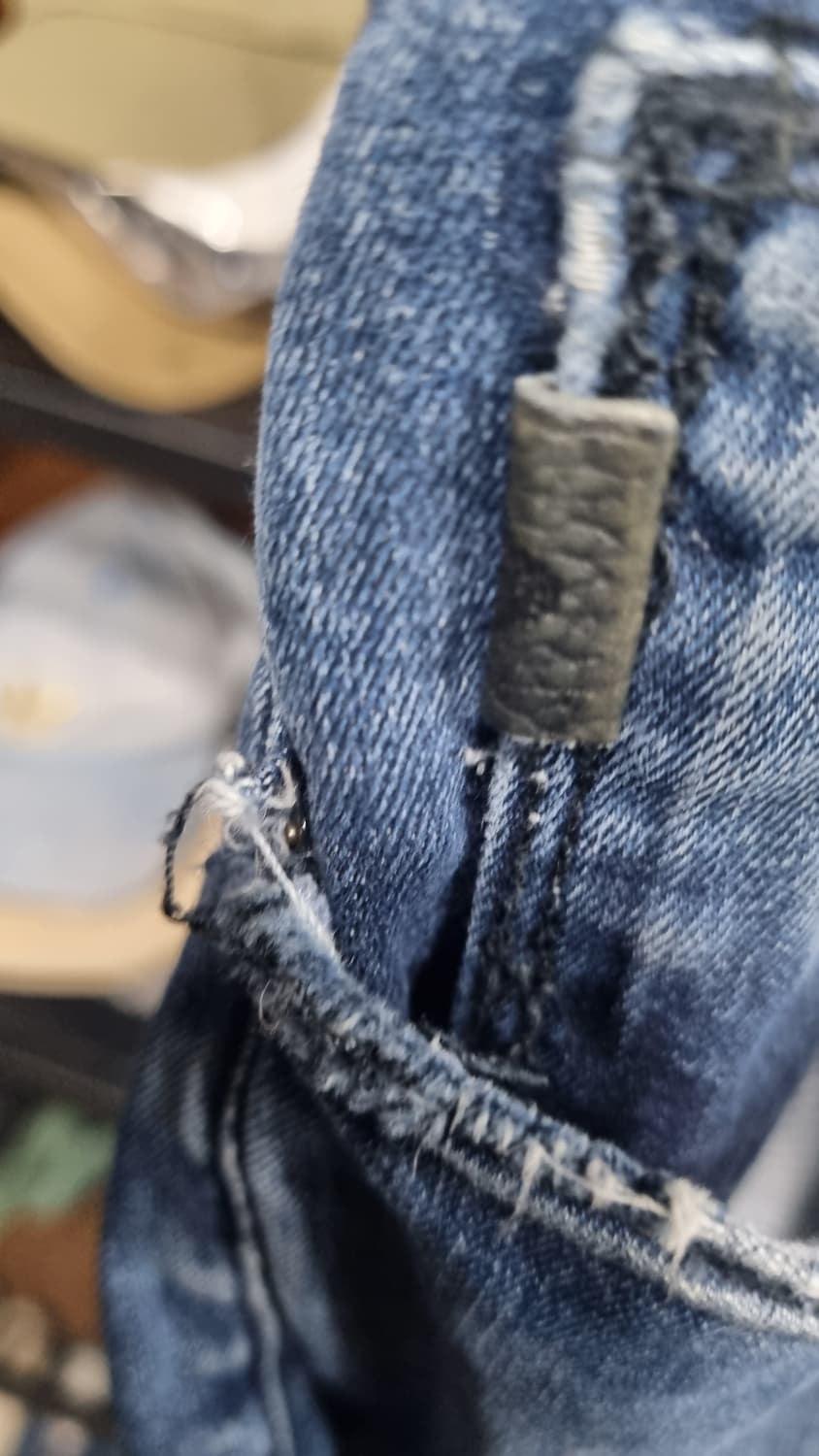 (엠포리오아르마니) 허리 31~32 데님팬츠 컨디션10/7 상품이미지6